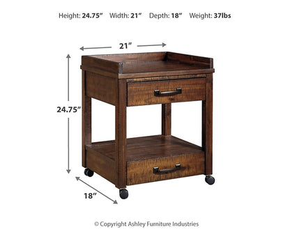 Baldridge Printer Stand