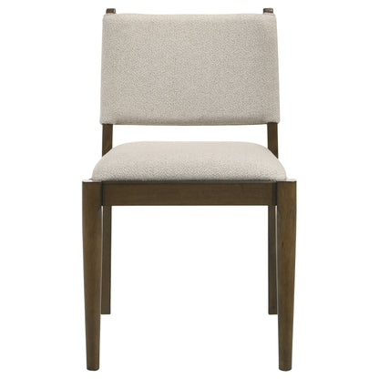 Ottowa Upholstered Dining Side Chair Brown (Set of 2)
