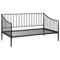 Newbury Metal Twin Daybed Bed Frame Matte Black