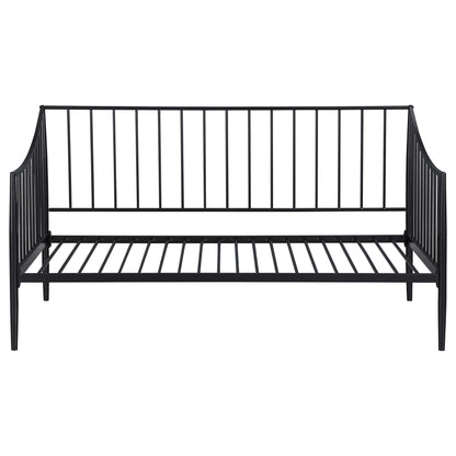 Newbury Metal Twin Daybed Bed Frame Matte Black