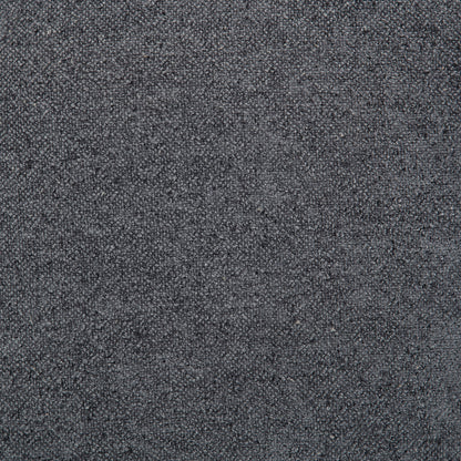 Octavia Upholstered Track Arm Accent Chair Charcoal Grey