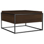 Fulton 30-inch Square Mango Wood Coffee Table Dark Brown