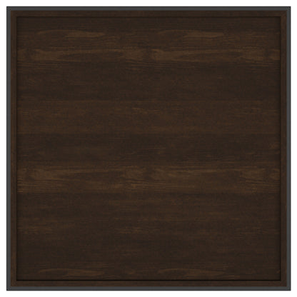 Fulton 30-inch Square Mango Wood Coffee Table Dark Brown