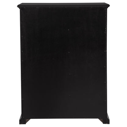 Sumerlin 6-drawer Bedroom Chest of Drawers Black