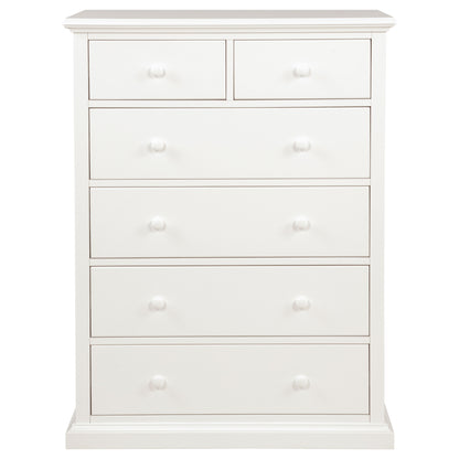 Sumerlin 6-drawer Bedroom Chest of Drawers White