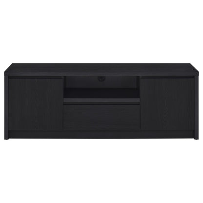 Winfield 60-inch 2-door TV Stand Media Console Black