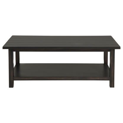 Payne 3-piece Coffee and 1-drawer End Table Set Java