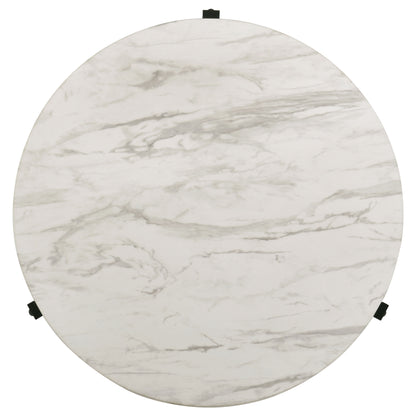 Tandi 3-piece Faux Marble Coffee and End Table Set White