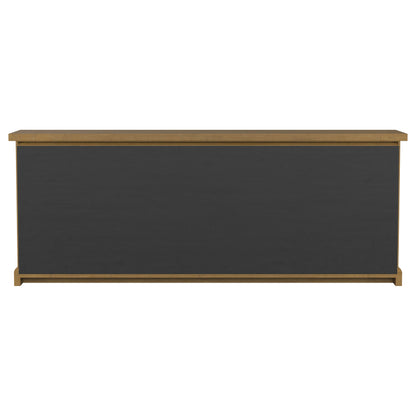 Florence 4-door Dining Sideboard Buffet Cabinet Rustic Honey