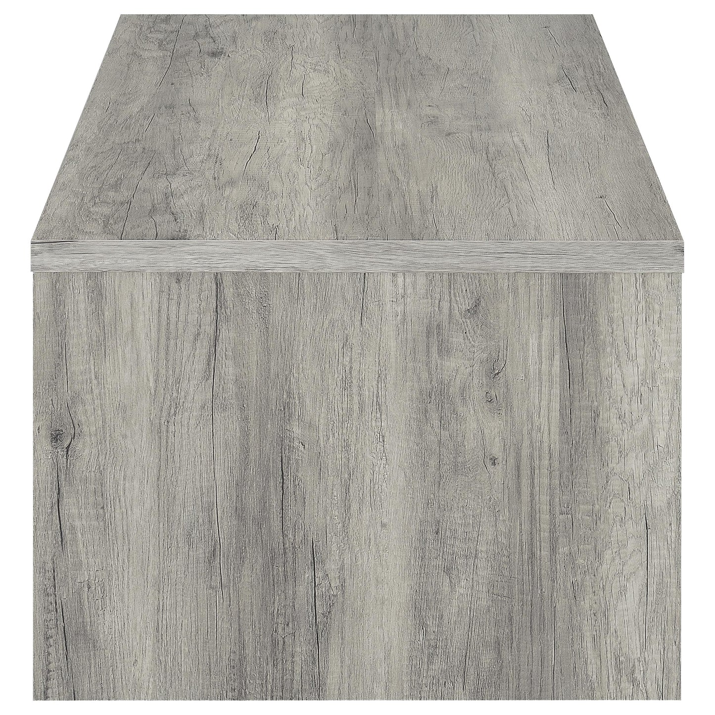 Felix 2-piece Coffee and End Table Set Grey Driftwood