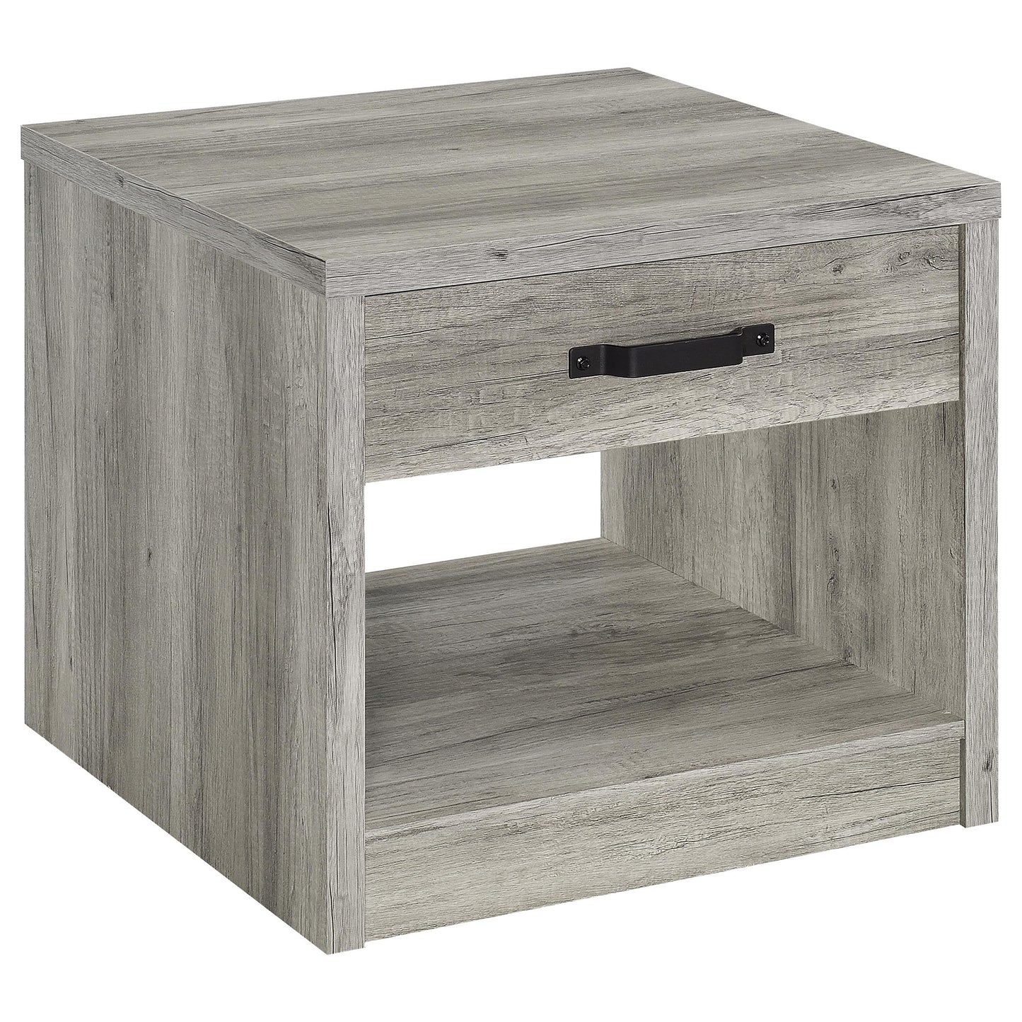 Felix 3-piece Coffee and End Table Set Grey Driftwood