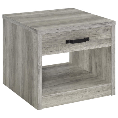 Felix 3-piece Coffee and End Table Set Grey Driftwood