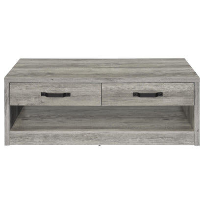 Felix 3-piece Coffee and End Table Set Grey Driftwood