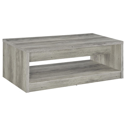 Felix 3-piece Coffee and End Table Set Grey Driftwood