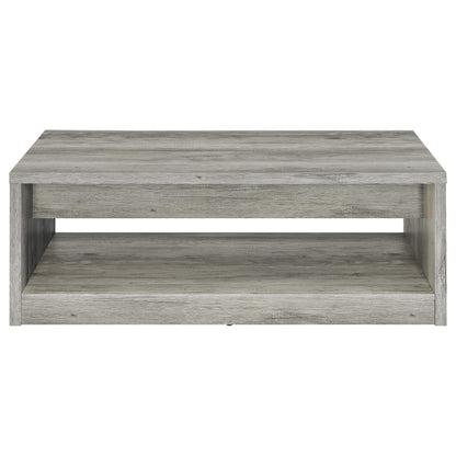 Felix 3-piece Coffee and End Table Set Grey Driftwood