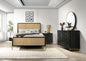 Arini 4-piece California King Bedroom Set Black and Natural