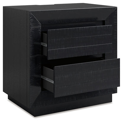 Londer Two Drawer Night Stand