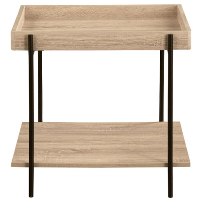 Fallon 3-piece Rectangular Coffee and End Table Set Natural
