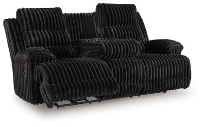 Rhines Falls REC PWR Sofa w/Drop Down Table