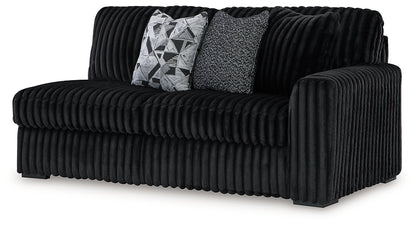 Midnight-Madness 3-Piece Sectional with Chaise
