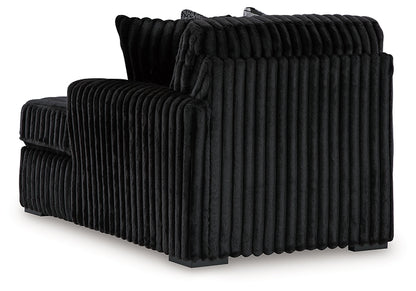 Midnight-Madness 3-Piece Sectional with Chaise