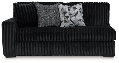 Midnight-Madness 3-Piece Sectional with Chaise