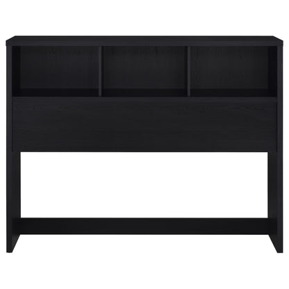 Westpark 3-piece Queen Bedroom Set Bookcase Headboard Black