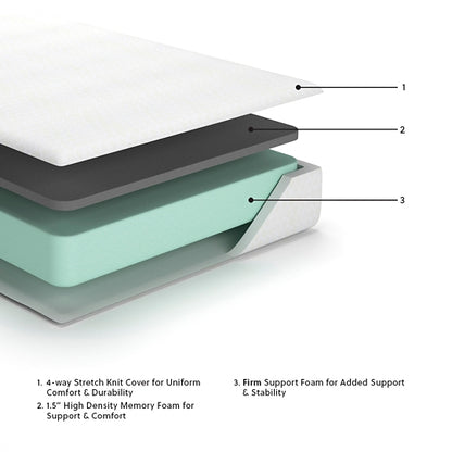 10 Inch Chime Memory Foam  Mattress