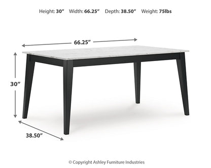 Jettaya Rectangular Dining Room Table