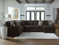 Midnight-Madness 4-Piece Sectional with Chaise
