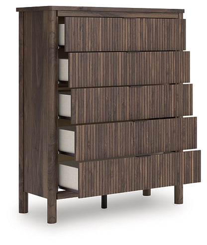 Pamytta Five Drawer Wide Chest