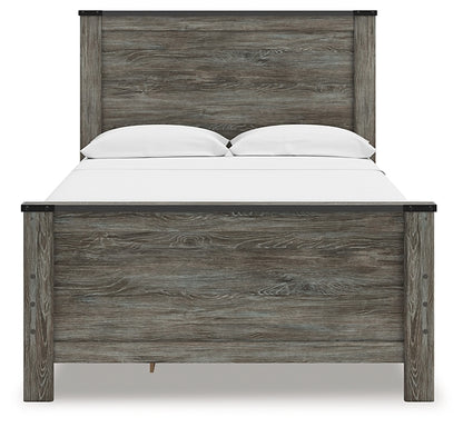 Frandern Full Panel Bed with Storage