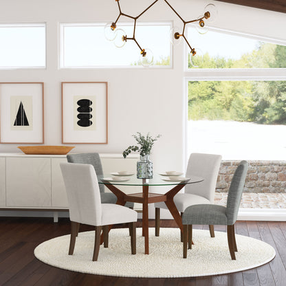 Cantley Upholstered Dining Side Chair Beige (Set of 2)