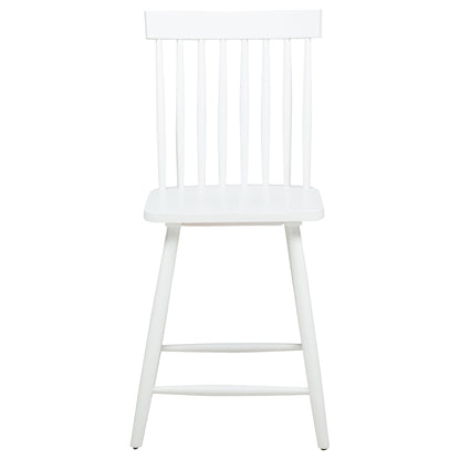 Andrews Windsor Counter Height Dining Side Chair White (Set of 2)
