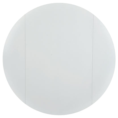 Bucknell 3-piece Round Drop Leaf Dining Table Set White