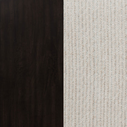 Catley 5-piece Round Drop Leaf Dining Table Set Dark Coffee