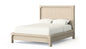 Solano 55-inch Eastern King Panel Bed Weathered Mango