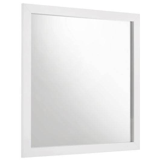 Ines Dresser Mirror Holographic White High Gloss