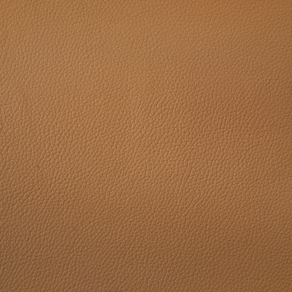 Buxton Top Grain Leather Upholstered Sofa Orange