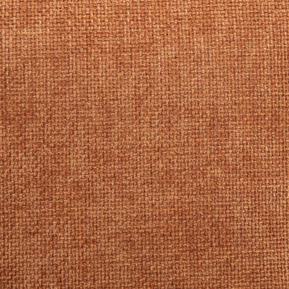 Octavia Fabric Upholstered Rectangular Ottoman Orange