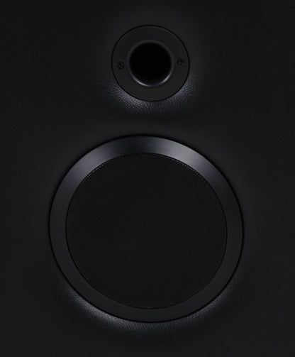 Zuma Faux Leather Dual Power Reclining LED Loveseat Black