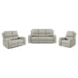 Brickston 3-piece Triple Power Reclining Sofa Set Grey