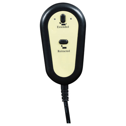 Louie Chenille Upholstered Power Lift Massage Chair Grey