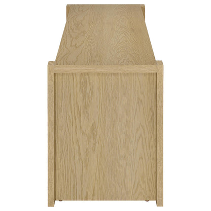 Laurelton 60-inch 2-door TV Stand Media Console Light Oak