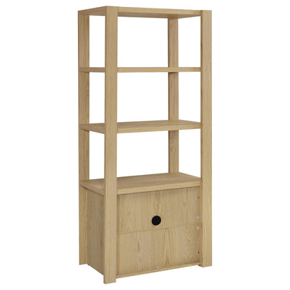 Laurelton 3-piece Entertainment Center TV Stand Light Oak
