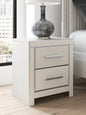 Zuraleus Two Drawer Night Stand