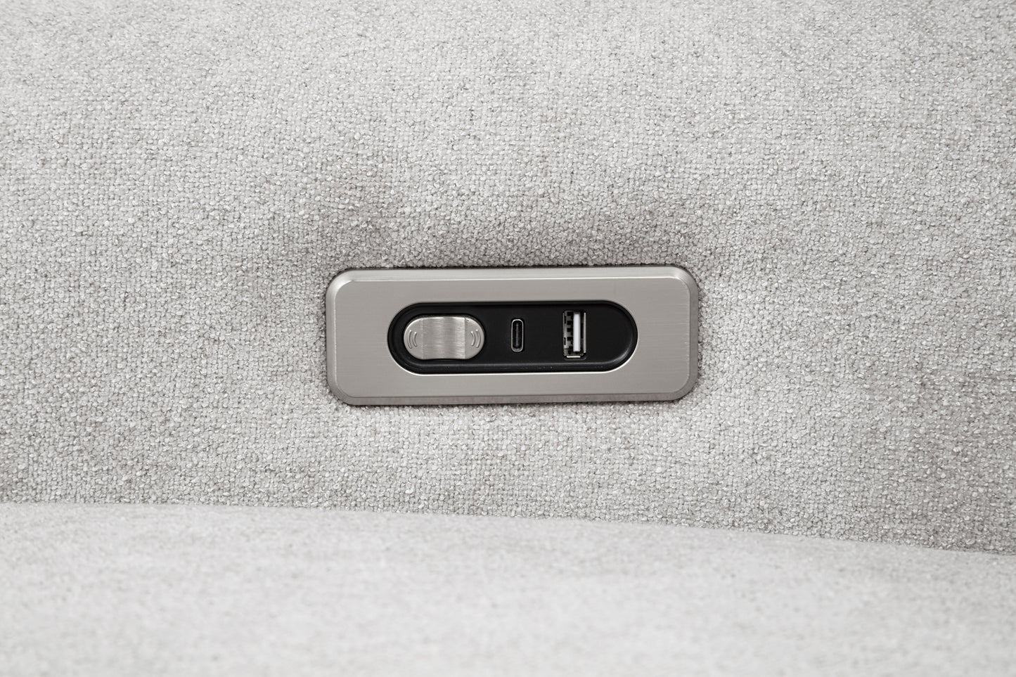 Sylmar 3-piece Chenille Power Reclining Sofa Set Dove Grey