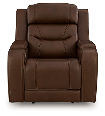 Knightington Power Recliner w/Audio Seating