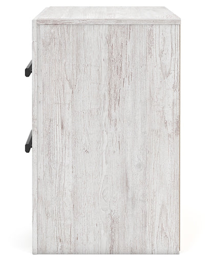 Cayboni Twin Panel Bed with Mirrored Dresser, Chest and Nightstand
