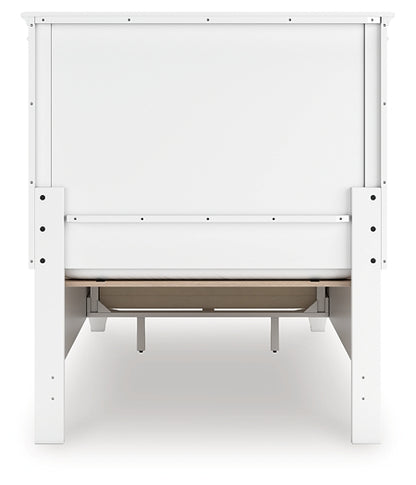Fortman Twin Panel Storage Bed
